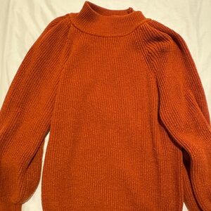 Cozy Orange Women's Sweater